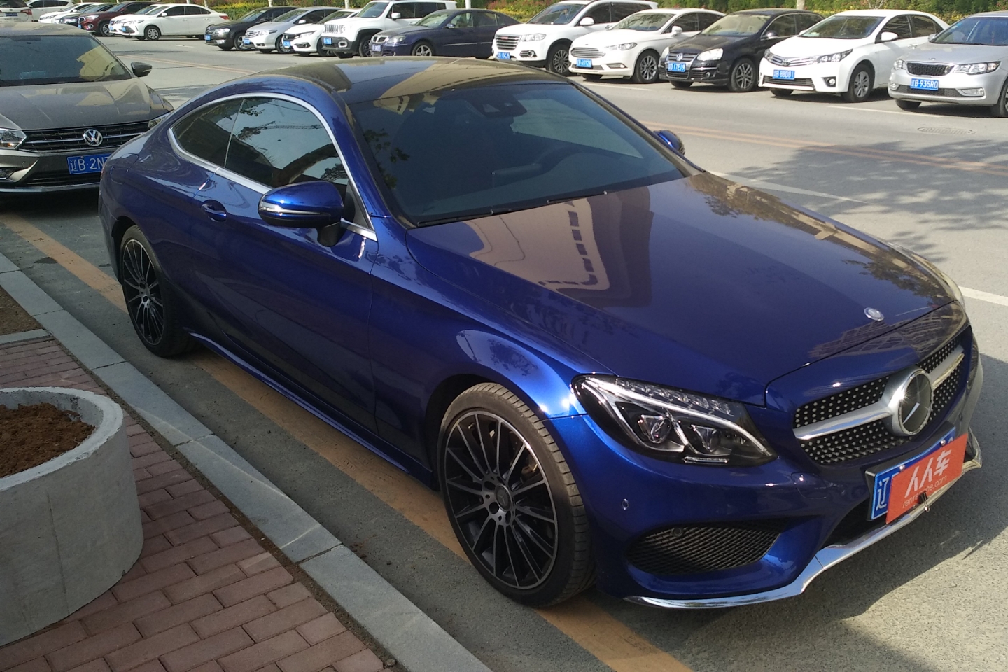 奔驰c级coupe c300[进口 2016款 2.0t 自动 汽油 轿跑版