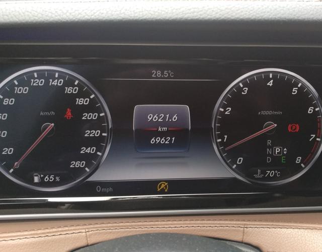奔驰S级 S320 [进口] 2017款 3.0T 自动 汽油 商务型加长版 