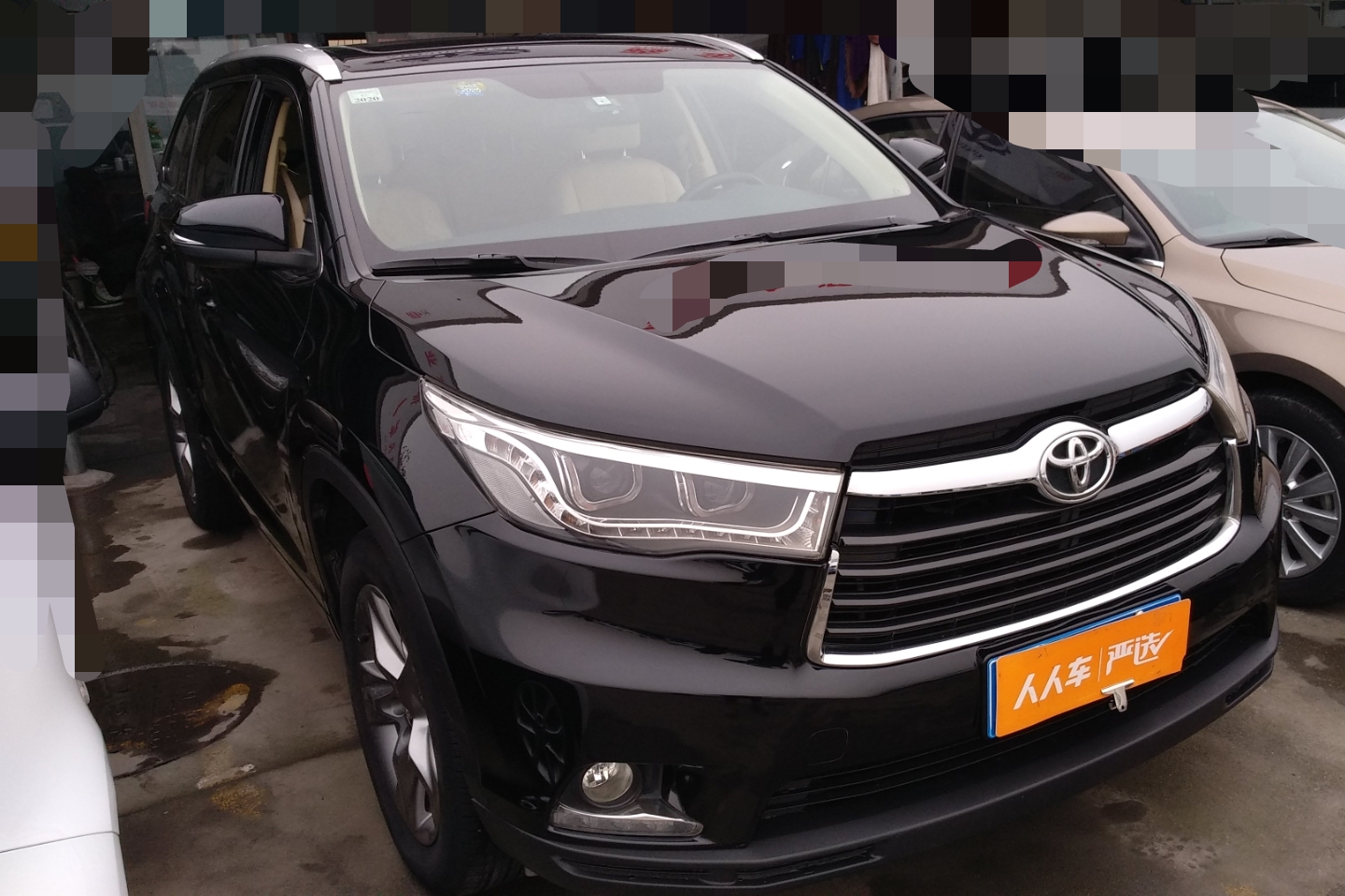 丰田汉兰达 2015款 2.0t 自动 四驱 豪华版 (国Ⅴ)