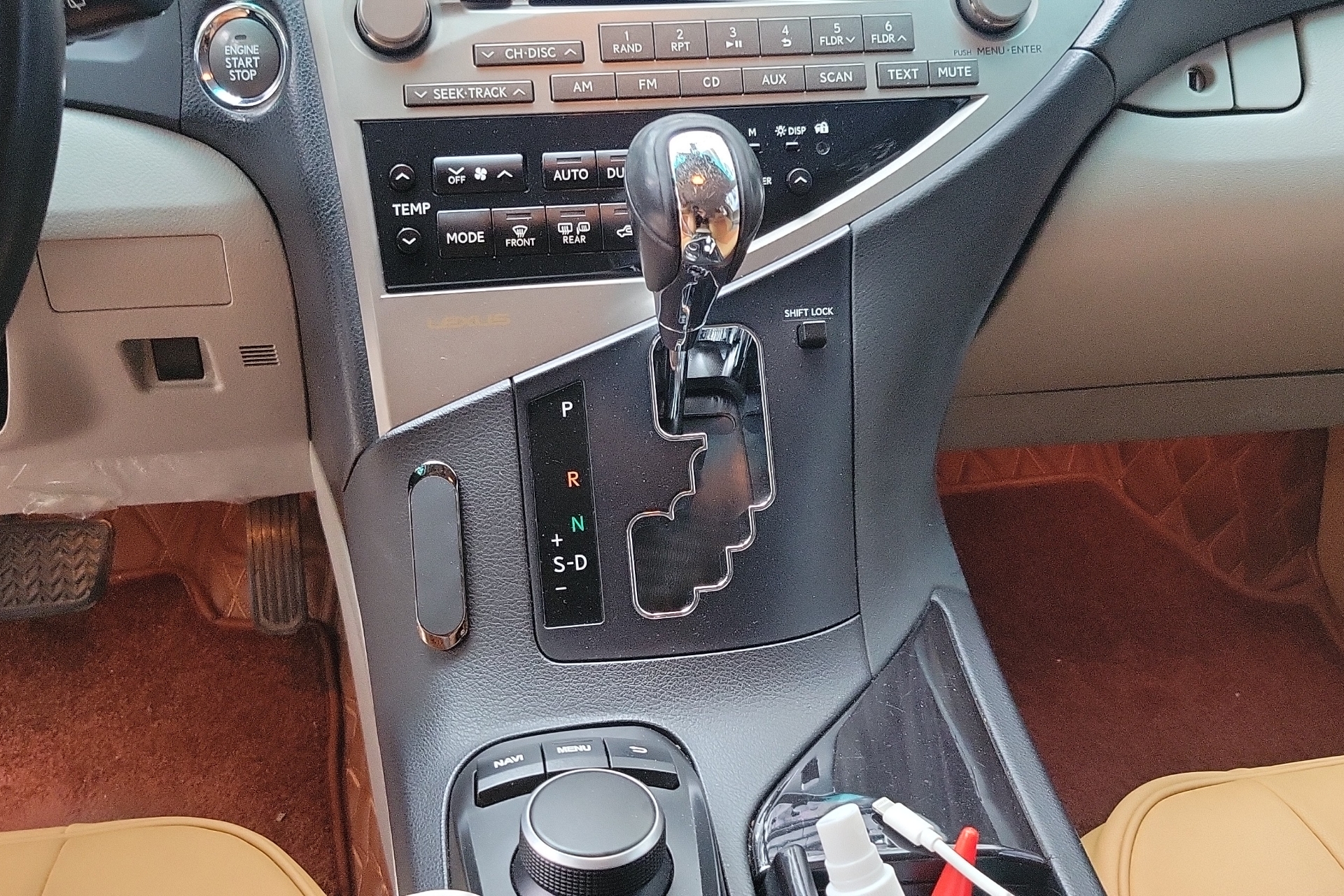 雷克萨斯RX 350 [进口] 2010款 3.5L 自动 四驱 典雅版 