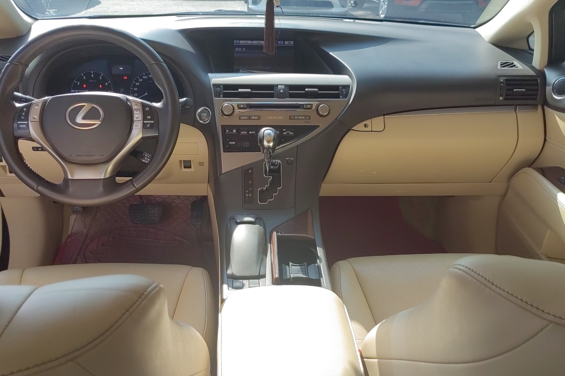雷克萨斯RX 270 [进口] 2012款 2.7L 自动 前驱 豪华版 